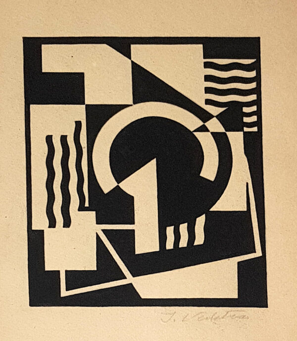 Jozef Peeters Geometric abstraction 1921