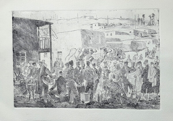 Richard Kaljo “Armeenia turg”, 1947