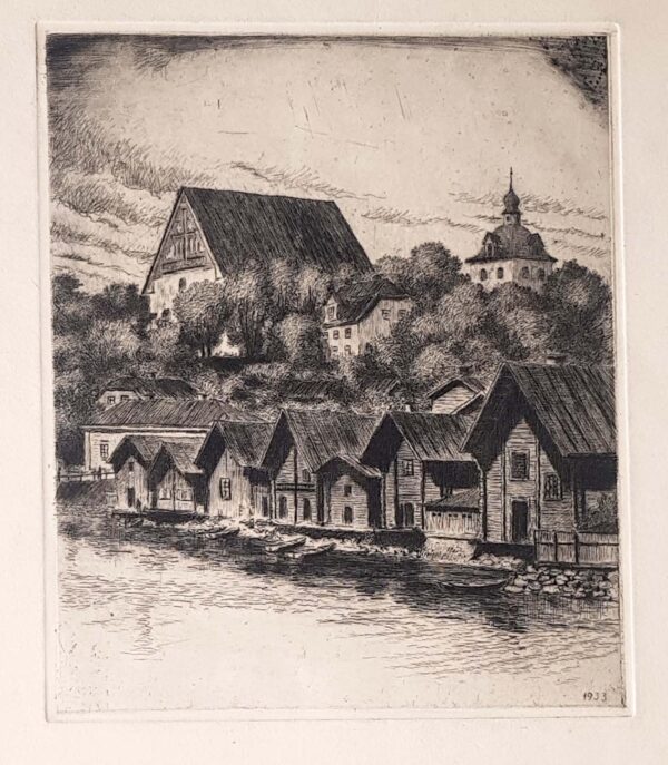 Koch Ernö (1898 – 1970). Porvoo (1933)