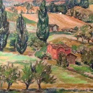 Pallaslane Benita Vomm (1908-2005). Pastell