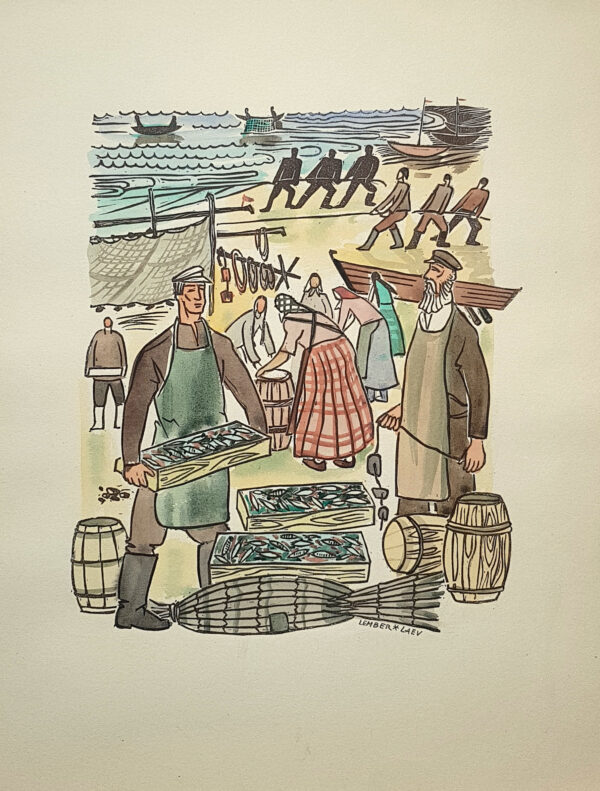 V. Lember , D. Laev "Kalamehed" 1945.a. Nr. 4