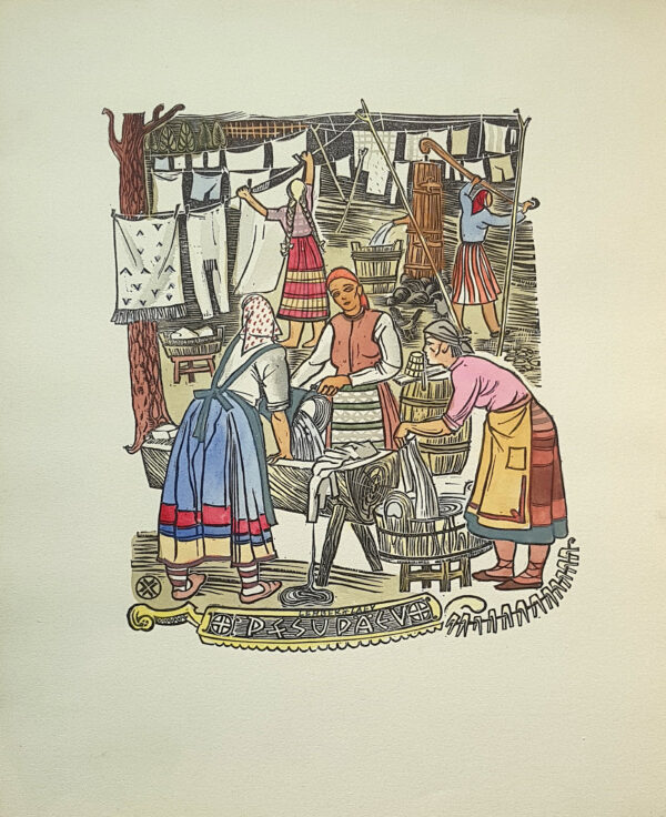 V. Lember, D. Laev "Pesupäev" 1945.a. Nr. 1