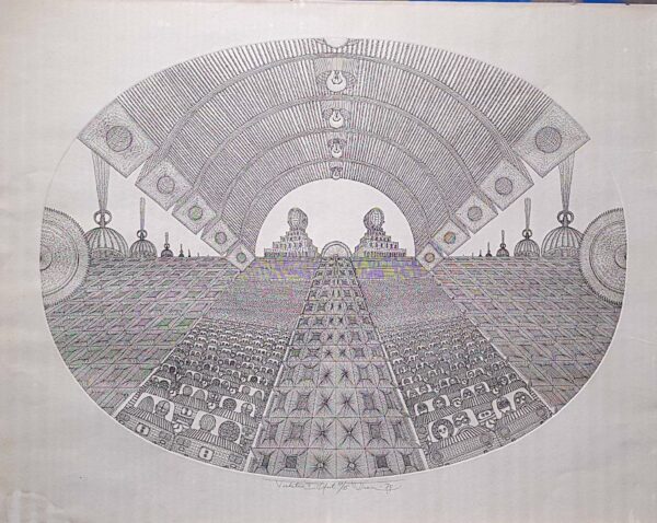 Vello Vinn. "Vahetus/II" 1978 a. 1978 a. ofort