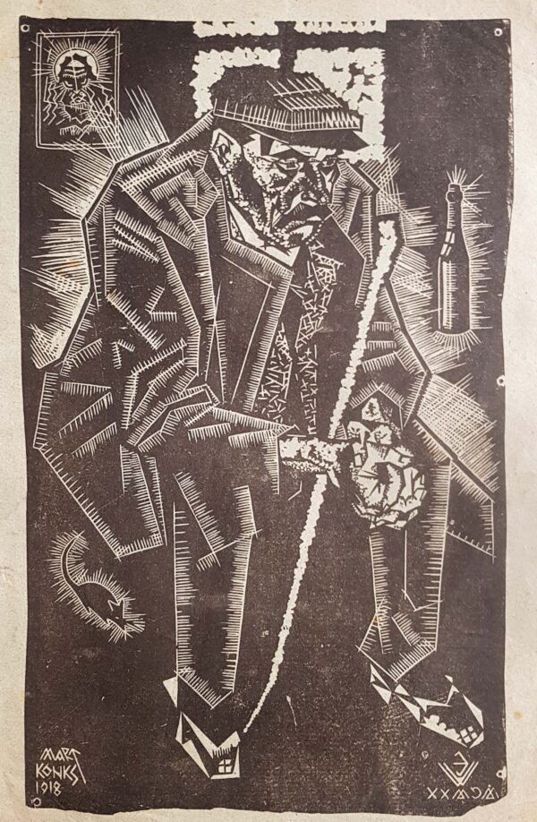 E. Wiiralt Viiralt  1898-1954 "Mart Konks" 1918 .a.