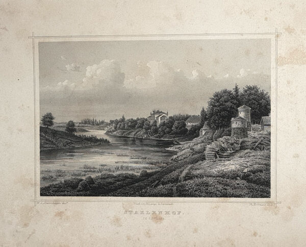 Wilhelm Siegfried Stavenhagen "Taali mõis - Pärnumaa"