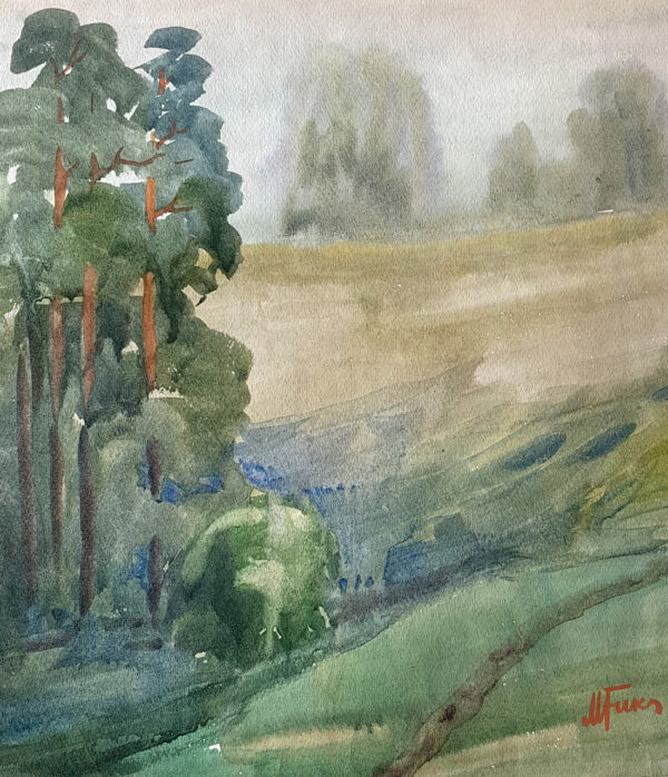 Margarethe Fuks, akvarell