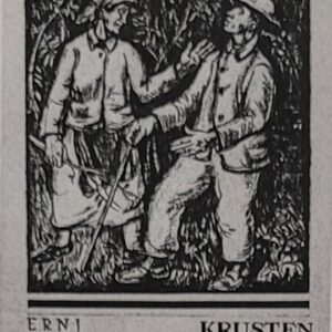 "Kaanjoonistus Erni Krusteni novellivalimikule ‘Pime armastus’" Johani Andrus