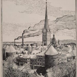 "Vana Tallinn talvel" Kollom Ernst