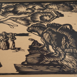 Naha Johann “Maastik Kuhehobusesaaniga"