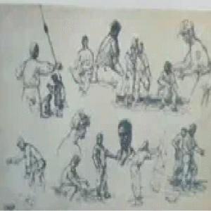 Priidu Aavik "Visandid sadama töölistust"