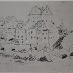 Naha Johann “Vaade Meersburgile"