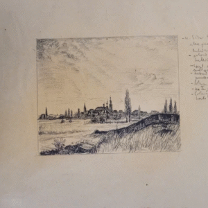 Naha Johann “Vaade linnakesele Lausamaal"