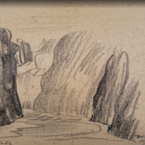 Naha Johann “Vaade kuristikule Leehi orus"