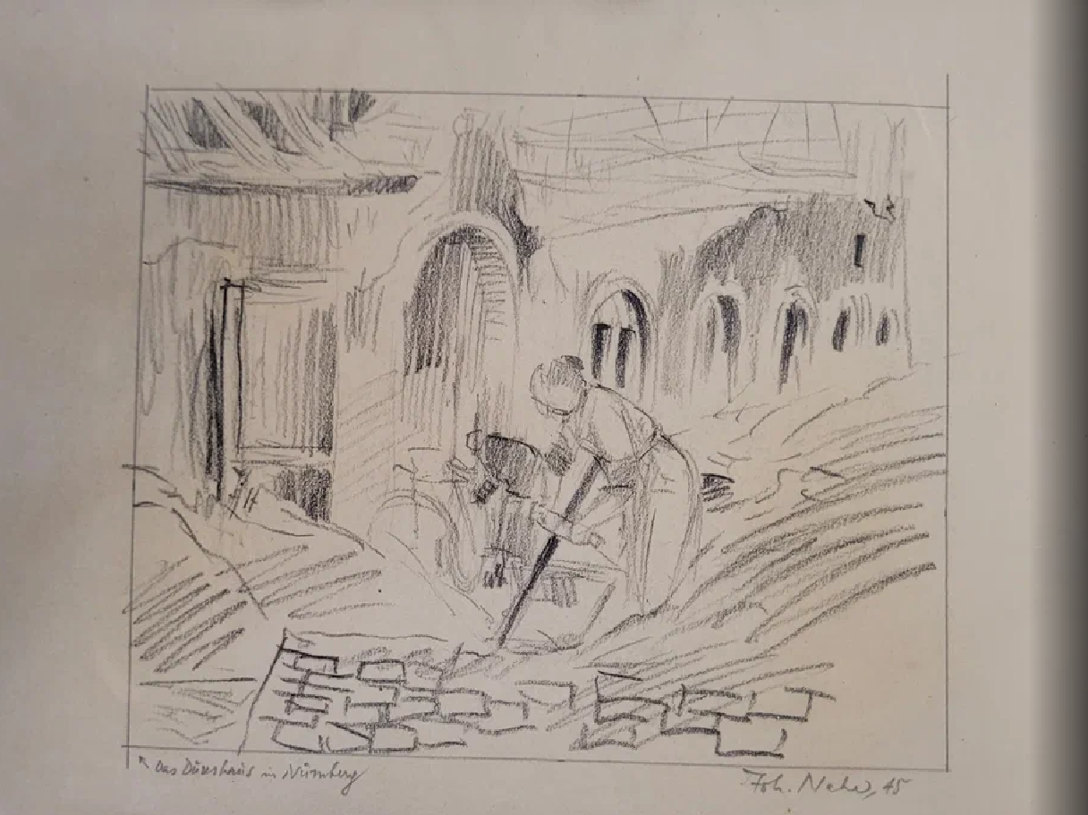 Naha Johann “Abrecht Düreri maja varemed"