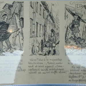 "Kolm karikatuuri" Nigul Espe
