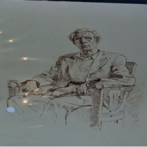 “Kunstnik August Janseni portree” Eduard Einmann