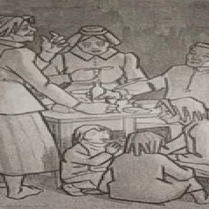 Osvald Lääne “Stseen E.Vilde romaanist”