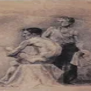 "Kaks meesmodelli" Berta Mäger