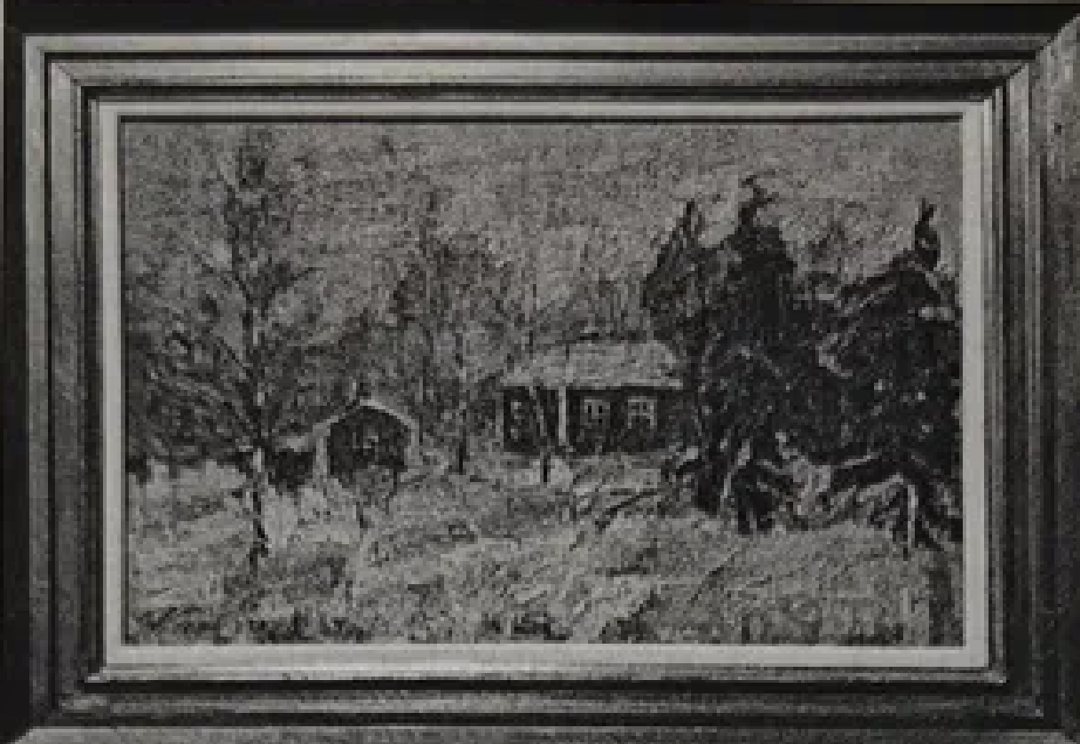 Woldemar Tank “Talvemaastik”