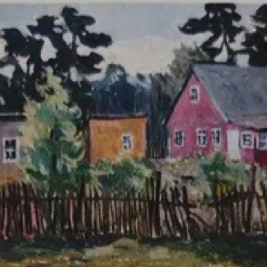 Olga Terri “Punane maja aiaga”