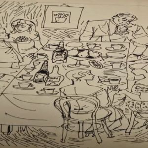 Vive Tolli  “Illustratsioon. Pidulaud”