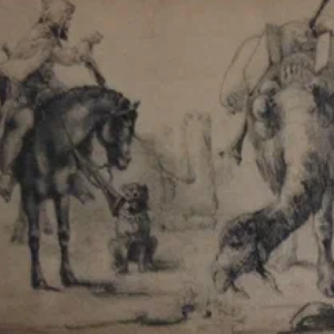 Aleksander Amandus Von Waht “Stseen loomadega”