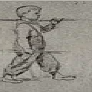 Louis Pavel 1) Paremal "summuv poiss" 2) Vasakul"Ritva hoidev poiss”