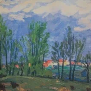 Valdur Ohakas “Vaade asulale”