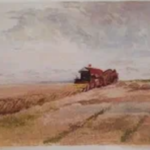 Väino Päris “Kombain põllul”