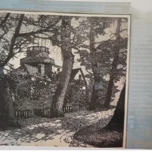 Ede Peebo "Tartu vaade Tähetorniga"