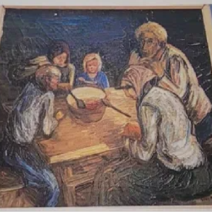 Boris Ninemäe “Teomehe pere lõunalauas”
