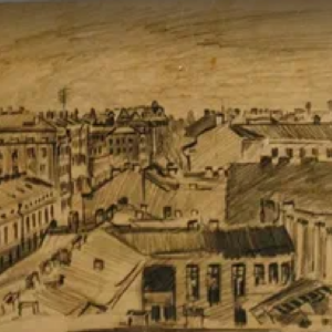 “Vaade  linna katustele” Karl Burman senior