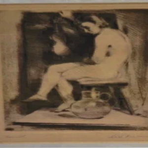 Märt Roosma “Istuv akt"