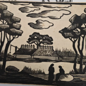 Voldemar Vaher “Kaks figuuri talumaastikus”