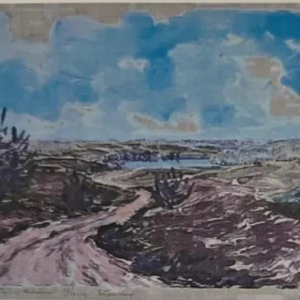 Jaan Vahtra “Maastik teega”