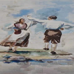 Karl Vanaveski “Rahvatantsijad”