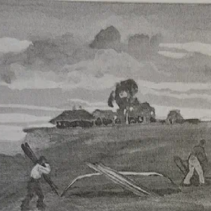 Arnold  Vihvelin “Maastik”